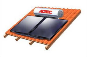 Ηλιακός Θερμοσίφωνας Altec RF 300Lt (Λίτρα) Τριπλής ALS (2 × 2m²)